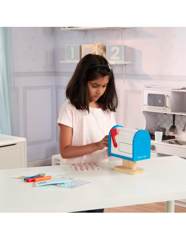 Buzón de Madera Melissa & Doug con Cartas Reutilizables