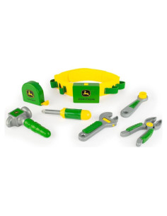 Cinturón de herramientas John Deere para niños - 7 piezas