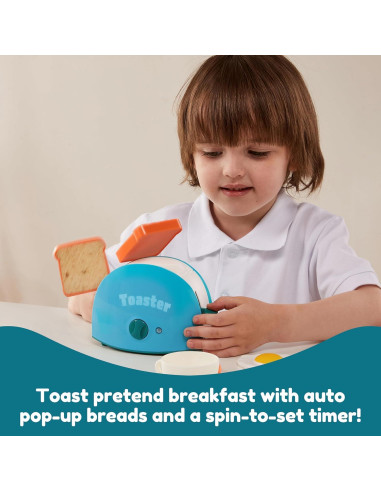 Juguetes de Cocina Joyin para Niñas - Set Azul 23.5x10.5cm