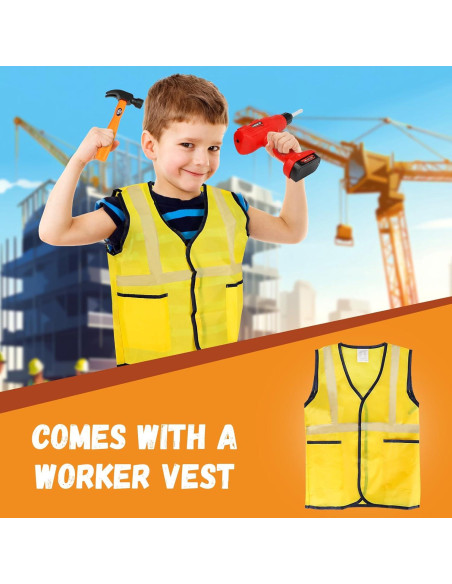 Juego de Herramientas de Juguete VGY 45 Piezas para Niños