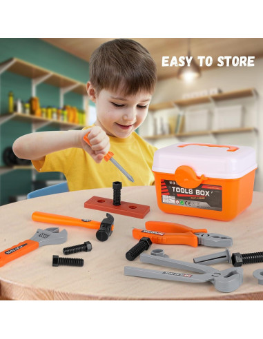 Juego de Herramientas de Juguete VGY 45 Piezas para Niños