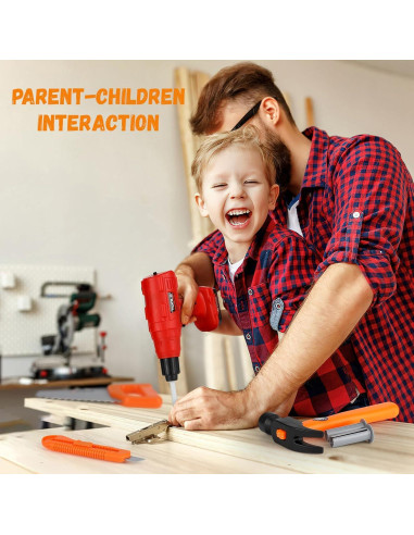 Juego de Herramientas de Juguete VGY 45 Piezas para Niños