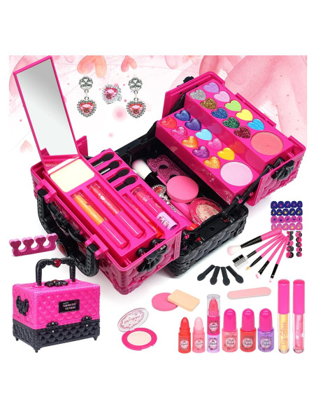 Kit de Maquillaje ROKKES para Niñas 52 Piezas Lavable