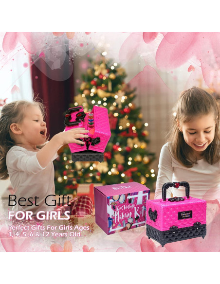 Kit de Maquillaje ROKKES para Niñas 52 Piezas Lavable