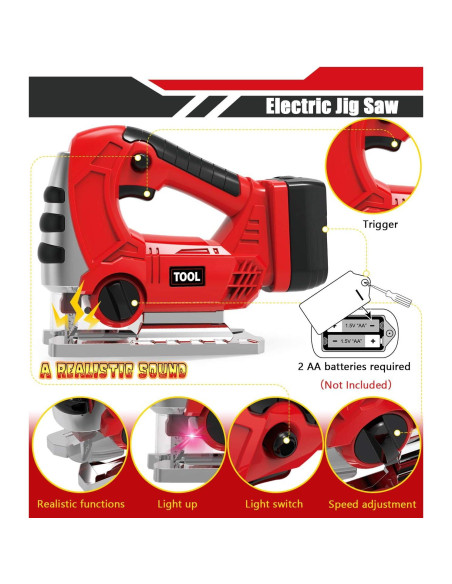 Juego de herramientas para niños EP TOY TOOL 606-1