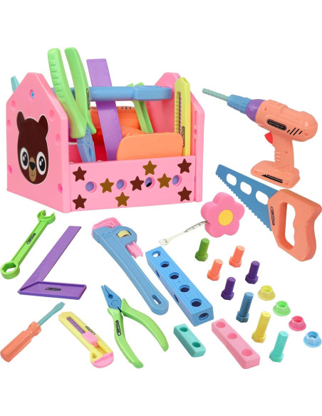 Juego de Herramientas Gifts2U para Niñas 23 Piezas