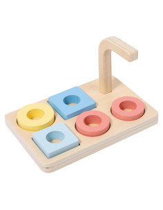 Anillo de Apilamiento Montessori Adena - Juguete Educativo 0-1 Años