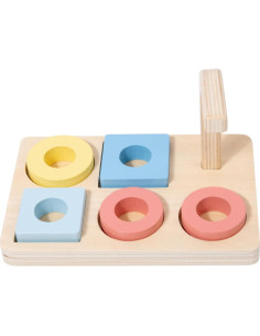 Anillo de Apilamiento Montessori Adena - Juguete Educativo 0-1 Años 2