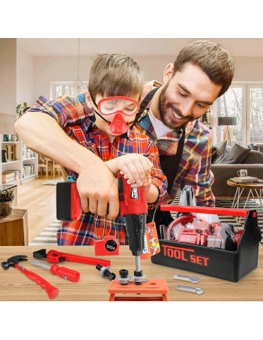 Juego de herramientas STEAM Life para niños 3-7 años