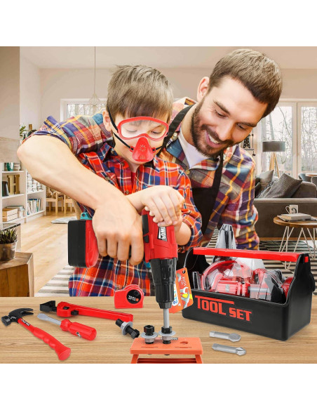 Juego de herramientas STEAM Life para niños 3-7 años