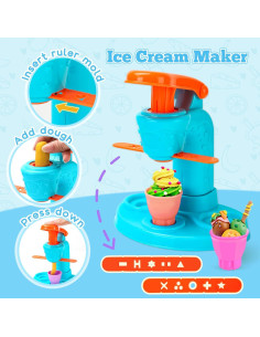 Juego de Masa 3 en 1 SOCBTNSO para Niños 1,04 kg 2