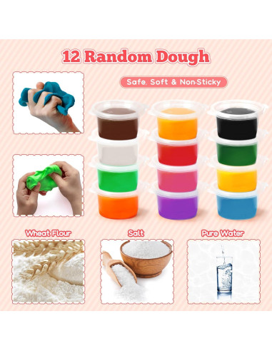 Juego de Masa 3 en 1 SOCBTNSO para Niños 1,04 kg