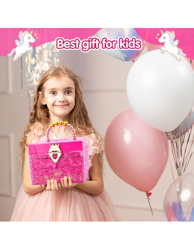 Juego de Maquillaje Lavable PLOOHT para Niñas 5 a 8 Años