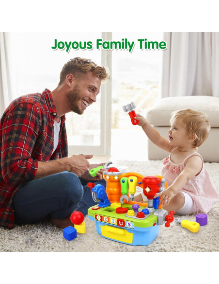 Banco de Trabajo Musical ORWINE para Niños 1-2 Años