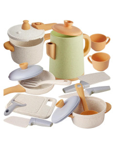 Juego de Cocina para Niños 13 Piezas HYAKIDS