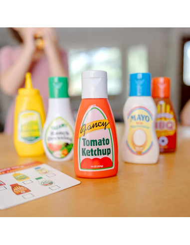 Set de Comida de Juego Melissa & Doug 5 Piezas Condimentos