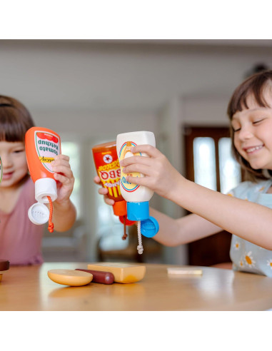 Set de Comida de Juego Melissa & Doug 5 Piezas Condimentos