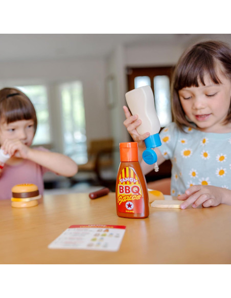 Set de Comida de Juego Melissa & Doug 5 Piezas Condimentos