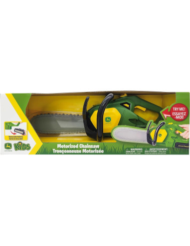 Juguete motosierra John Deere con luces y sonidos 42,9 cm
