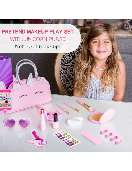 Kit de Maquillaje Falso Unicornio Sprinkles Toyz 3-8 Años