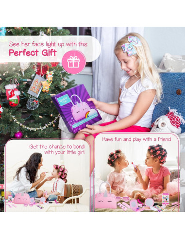 Kit de Maquillaje Falso Unicornio Sprinkles Toyz 3-8 Años