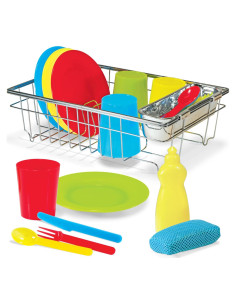 Juego de Lavado de Platos Melissa & Doug 24 Piezas