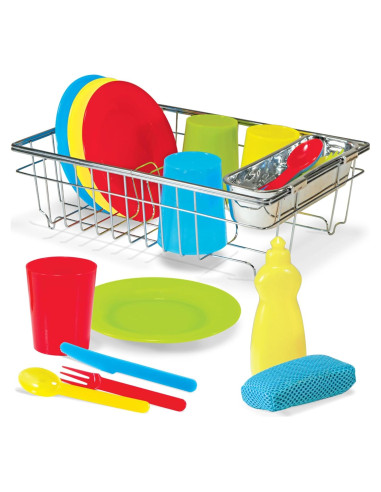 Juego de Lavado de Platos Melissa & Doug 24 Piezas