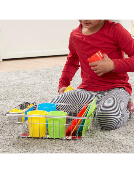 Juego de Lavado de Platos Melissa & Doug 24 Piezas