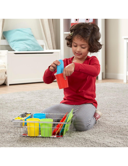 Juego de Lavado de Platos Melissa & Doug 24 Piezas