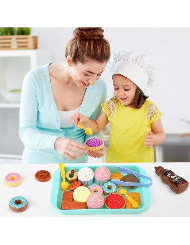 Juego de Juguetes de Postres LOVESTOWN - 29 Piezas