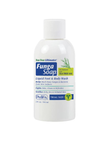 FungaSoap PediFix Jabón Antifúngico 59 ml - Aceite de Árbol de Té