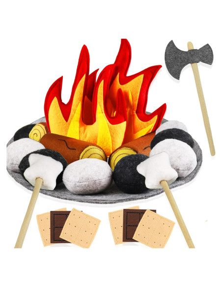 Set de Juguetes de Camping Yowlieu 23 Piezas para Niños