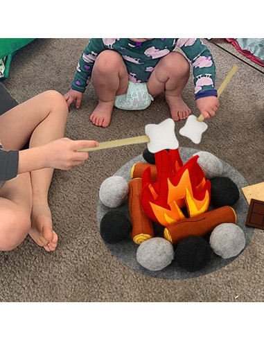 Set de Juguetes de Camping Yowlieu 23 Piezas para Niños