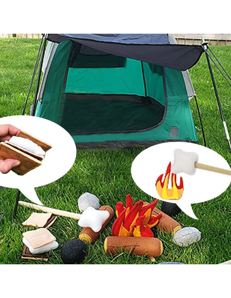 Set de Juguetes de Camping Yowlieu 23 Piezas para Niños
