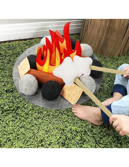 Set de Juguetes de Camping Yowlieu 23 Piezas para Niños