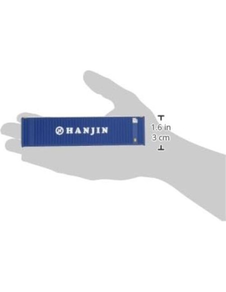 Contenedor Corrugado Hanjin 40' HO Walthers 949-8208