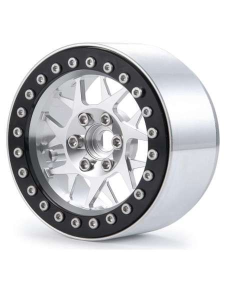 MOHERO Ruedas Beadlock 2.2" (5.08 cm) para Coche RC 1/10