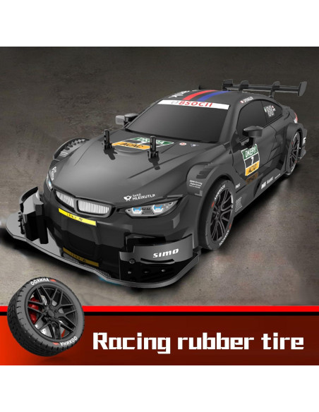Coche RC GoolRC 1:16 4WD 40km/h Drift y Carreras Negro