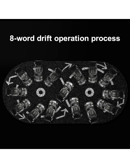 Coche RC GoolRC 1:16 4WD 40km/h Drift y Carreras Negro