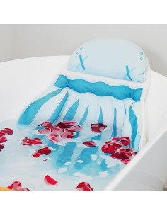 Almohada de Baño Mandrex Azul Malla 66.8x57.8 cm 2