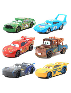 Conjunto de Coches de Juguete IYZEVK 6 Piezas 1:55