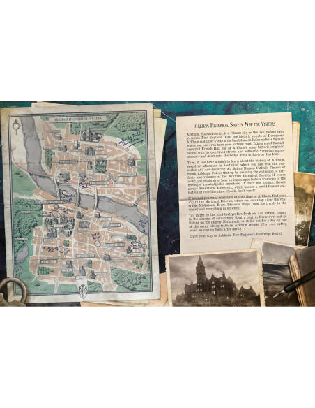 Arkham Horror RPG Libro de Reglas Básicas - Aventura 14+