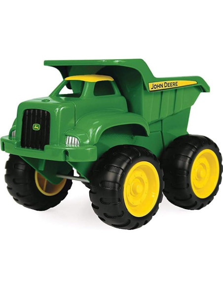 Juego de Vehículos John Deere - Camión Volquete y Tractor 15 cm