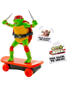 Juguete Patineta TMNT Raphael 12cm para Edades 3+ 2