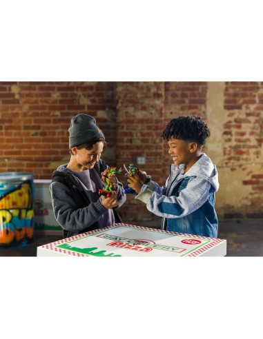 Juguete Patineta TMNT Raphael 12cm para Edades 3+