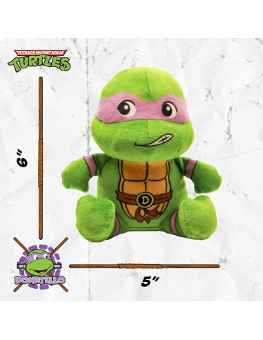 Juguete de Peluche para Perros TMNT Donatello 12,7 cm