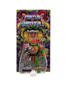 Figura de Acción Raphael MOTU Origins Tortugas Ninja 14 cm 2