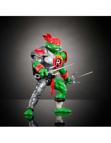 Figura de Acción Raphael MOTU Origins Tortugas Ninja 14 cm