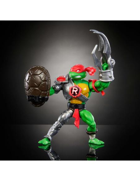 Figura de Acción Raphael MOTU Origins Tortugas Ninja 14 cm