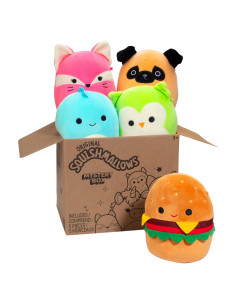 Caja Misteriosa Squishmallows Jazwares 5 Peluches 12,7 cm